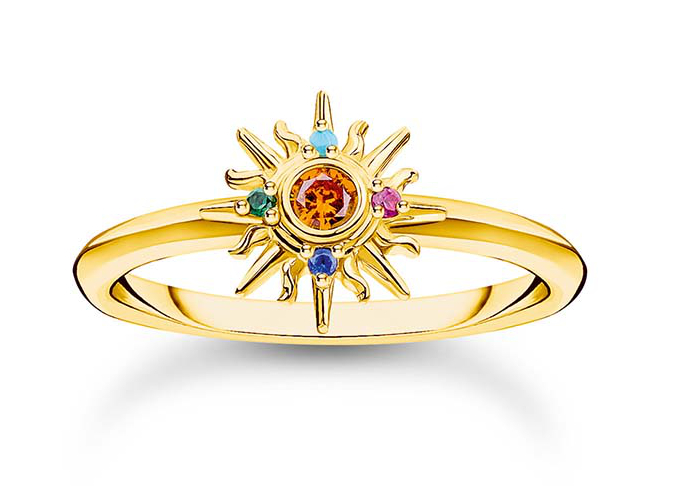 Thomas Sabo Charm Club Charming Festival multicoloured ring TR2458 488 7