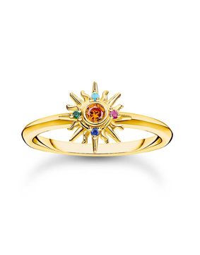 Thomas Sabo Charm Club Charming Festival multicoloured ring TR2458-488-7