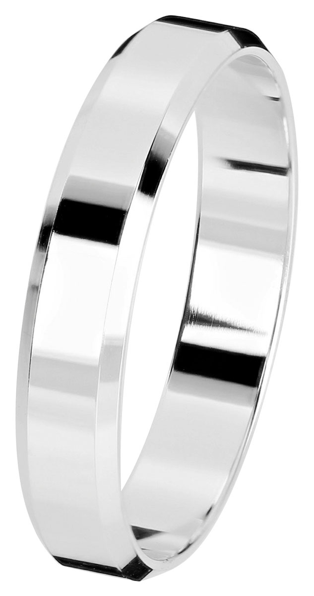 Kohinoor white gold engagement ring 4 mm 003-614V