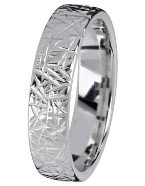 Kohinoor Duetto Gold Ice 5 mm white gold ring 003-805V