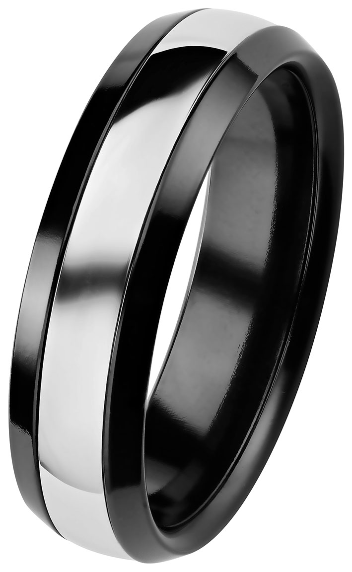 Kohinoor  006-092V Black Duetto engagement ring