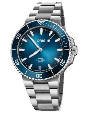 Oris Aquis Date Calibre 400 43.50 mm Blue 01 400 7790 4135-07 8 23 02PEB