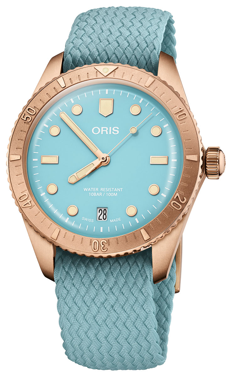 Oris Divers Sixty-Five Bronze Cotton Candy Edition 01 733 7771 3155-07 3 19 02BR