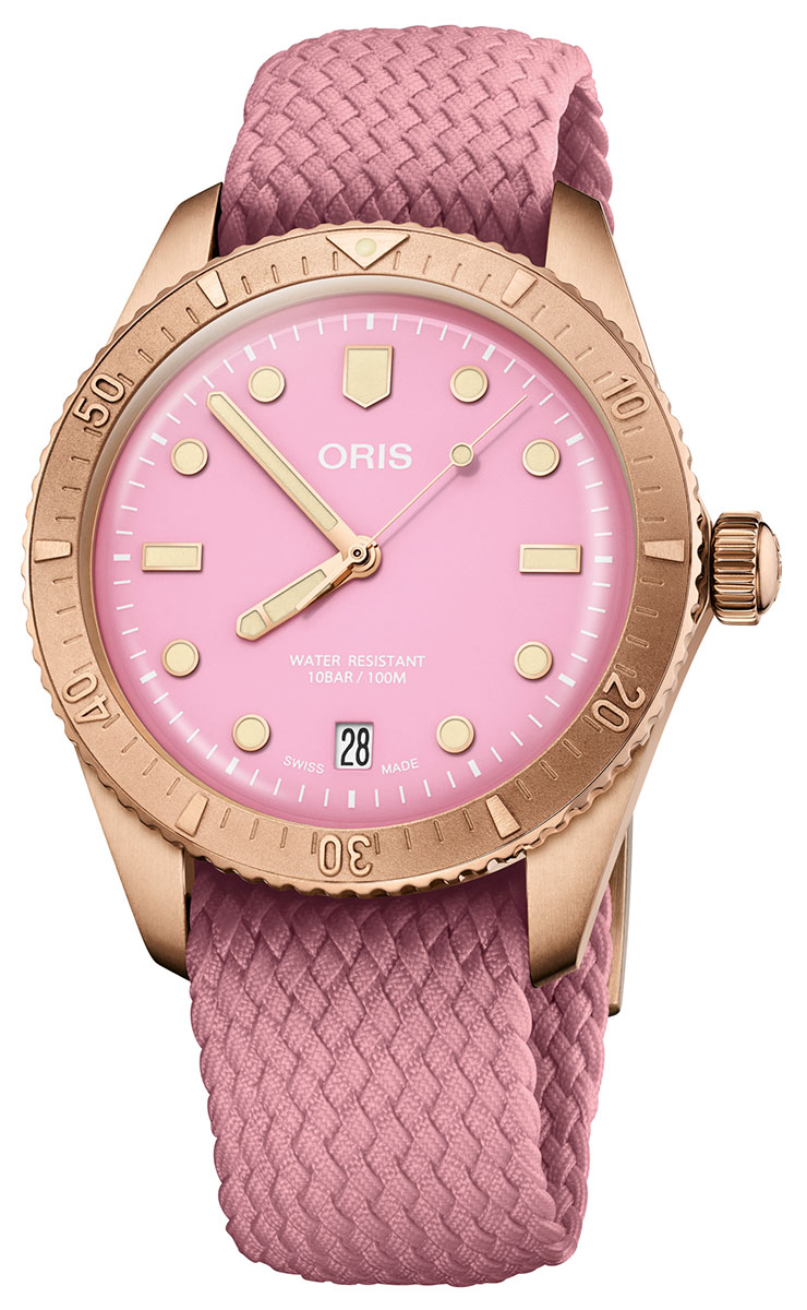 Oris Divers Sixty-Five Bronze Cotton Candy Edition 01 733 7771 3158-07 3 19 04BR