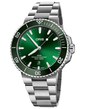 Oris Aquis Date 43.50 mm Green 01 733 7789 4157-07 8 23 04PEB