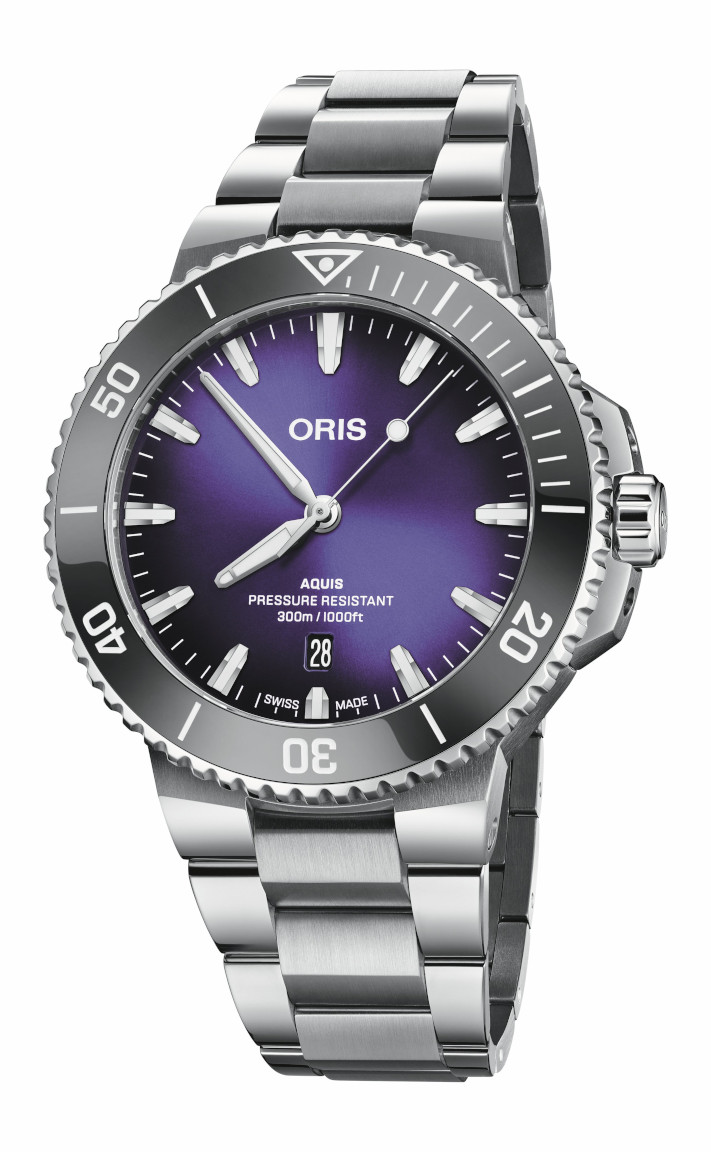 Oris Aquis Date Taste of Summer 01-733-7789-4158 8-23-04PEB