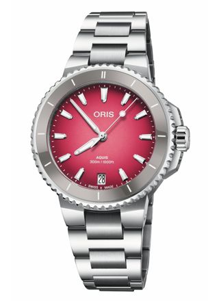 Oris Aquis Date Taste of Summer 01-733-7792-4158 8-19-05P