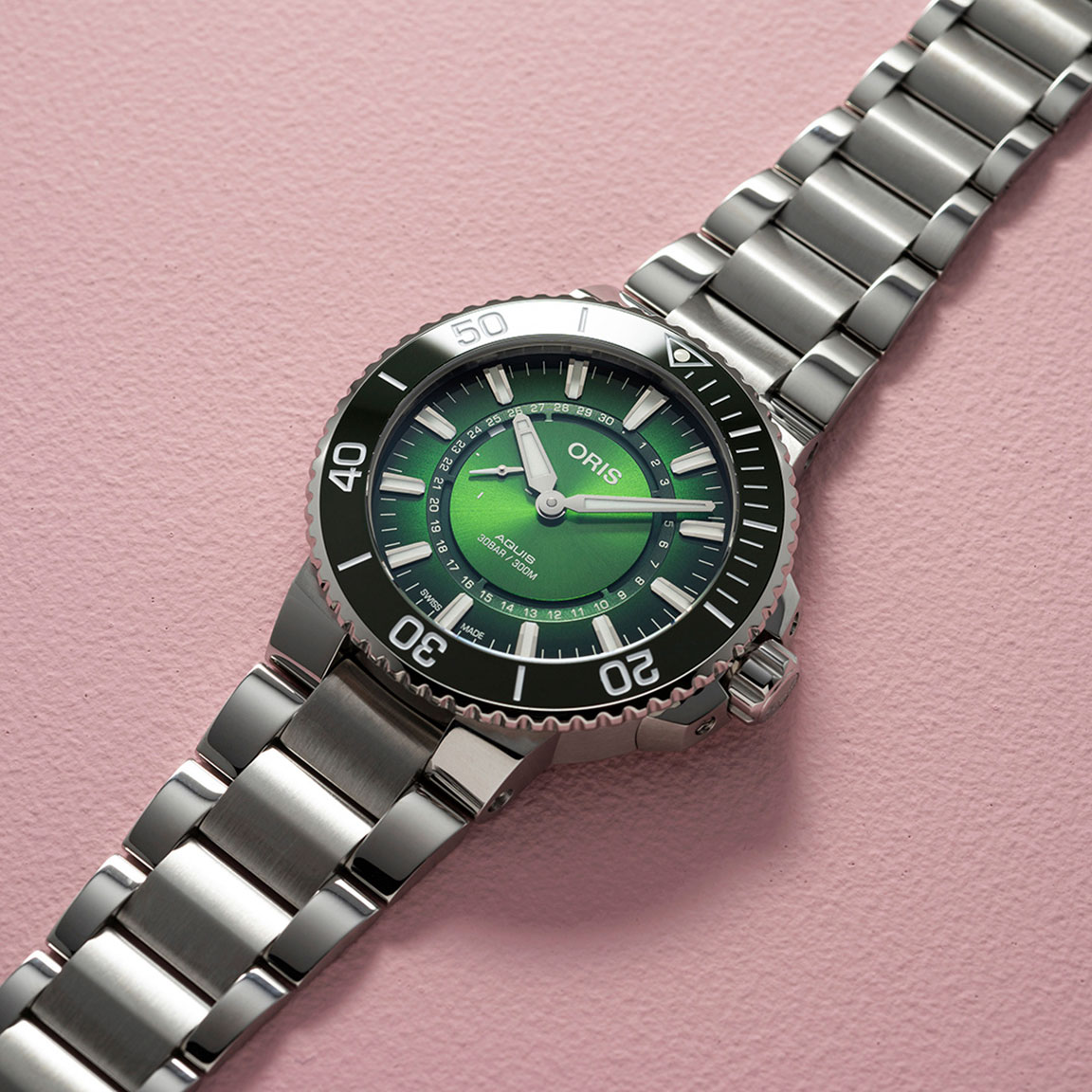 Oris Aquis Hangang Limited Edition 01 743 7734 4187 Set watchesonline