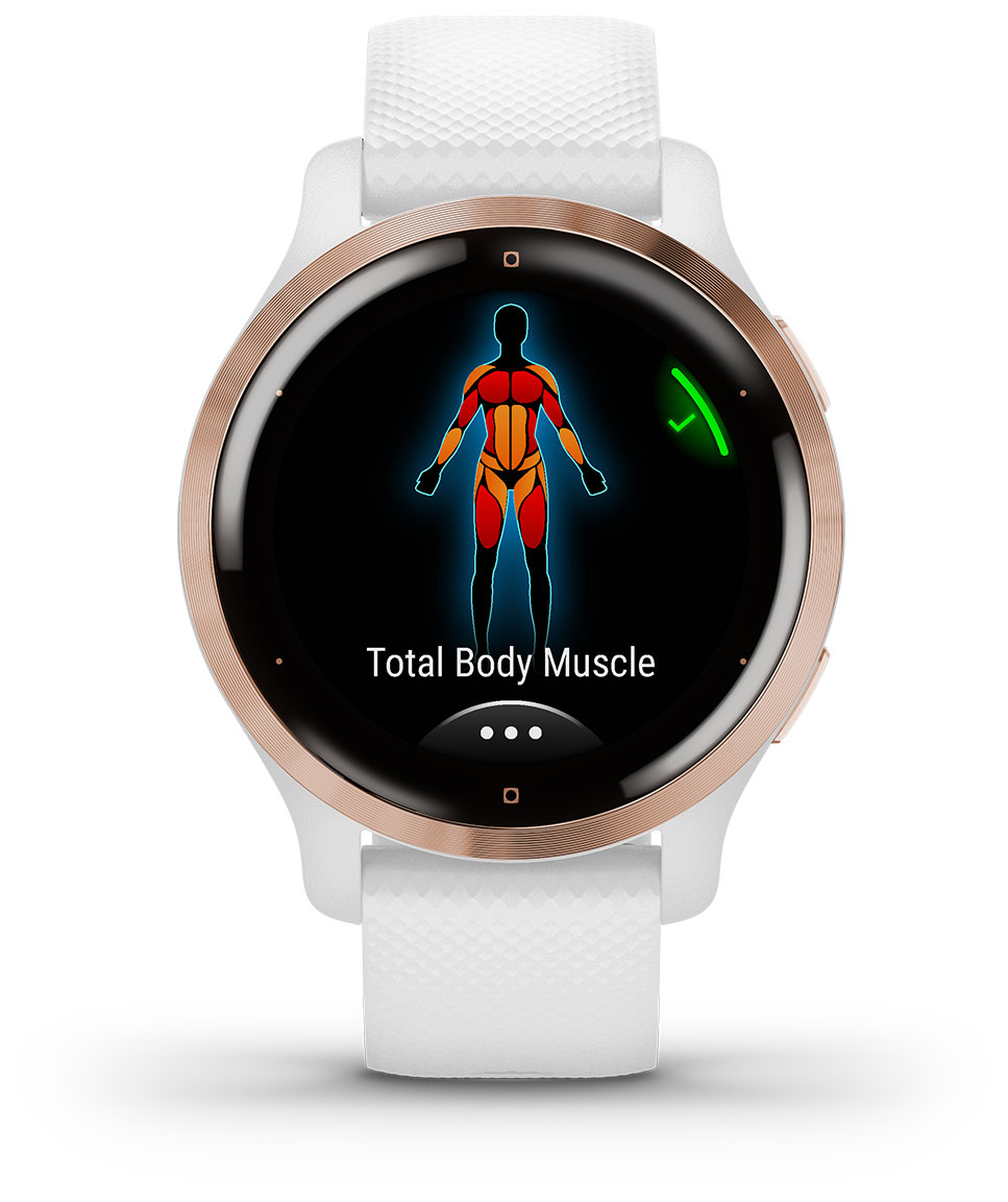 White and rose cheap gold garmin watch