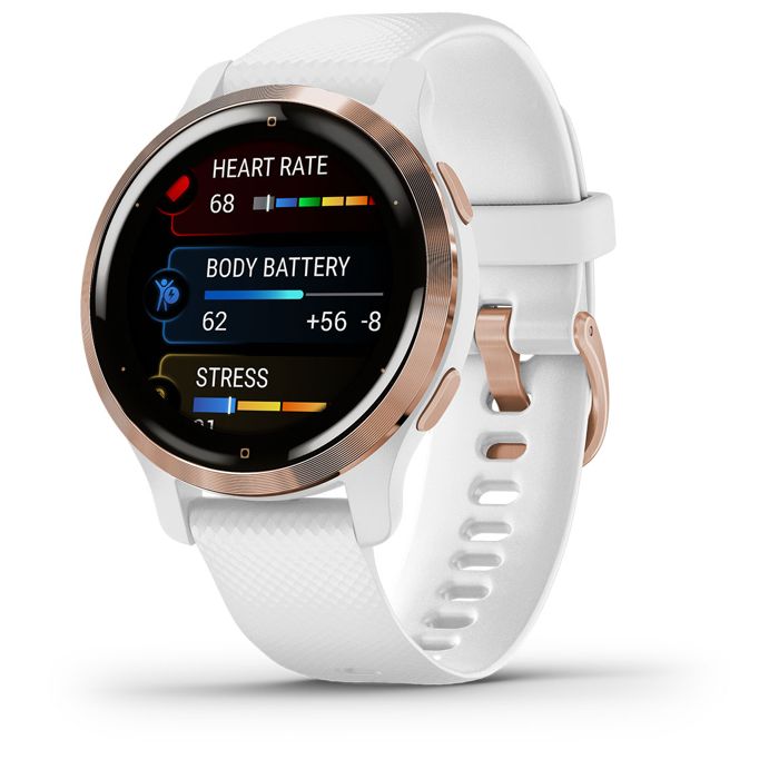 Garmin Gps Reloj Garmin Venus Garmin Venu 2S Rose Gold With White