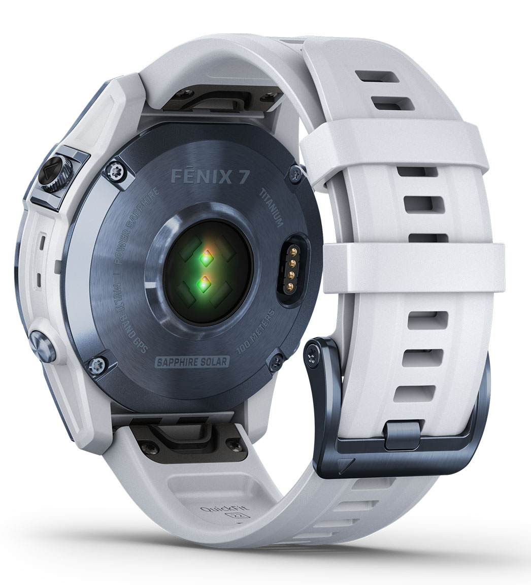 Garmin Fenix Sapphire Solar Mineral Blue DLC Titanium with