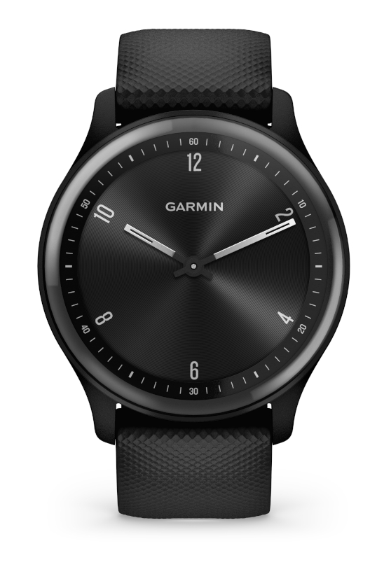 Garmin Vivomove 3 Powder Gray Silicone and Silver Hybrid Smart