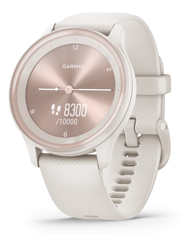 Garmin Vivomove Sport Ivory Peach Gold 010-02566-01