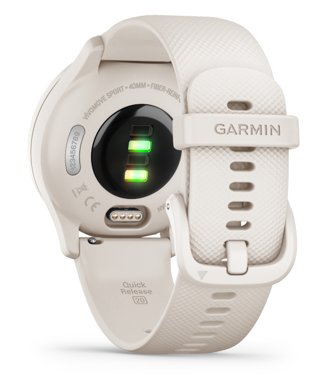 Garmin Vivomove Sport Ivory Peach Gold 010-02566-01