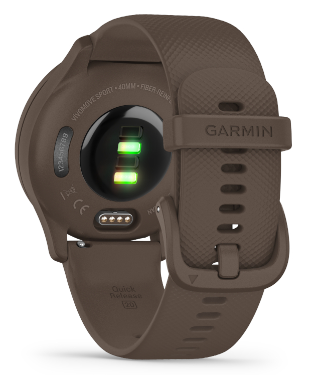 Garmin Vivomove Sport Cocoa Peach Gold 010 02566 02 watchesonline