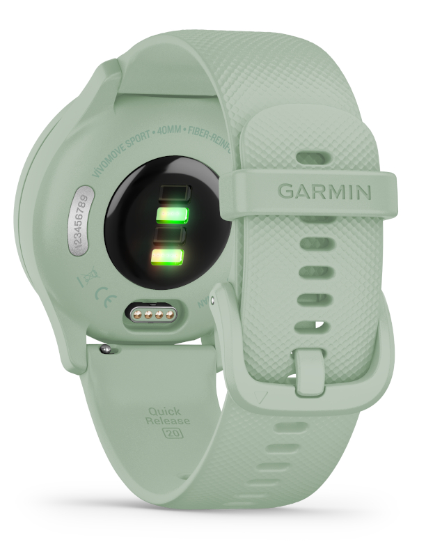 Garmin Vivomove Sport Light Mint Silver 010 02566 03 watchesonline