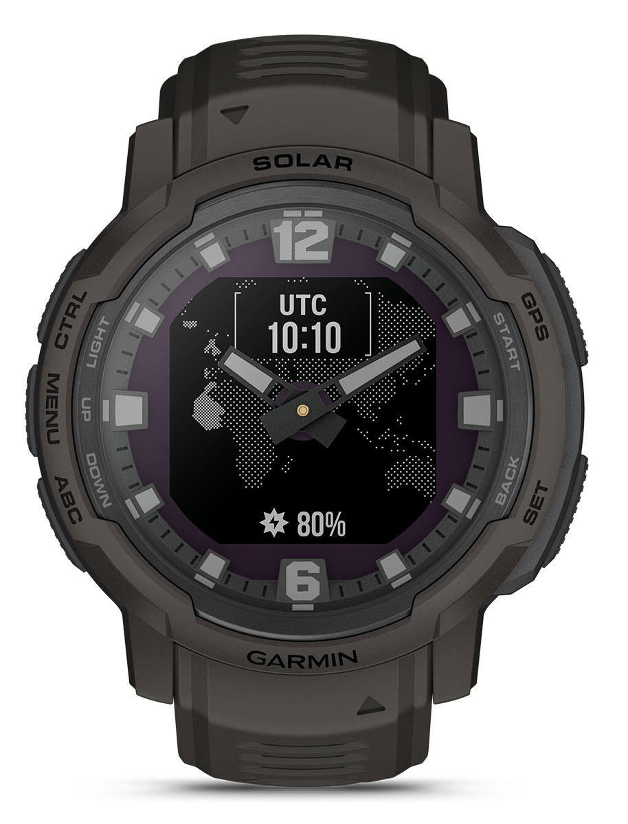 Garmin Instinct Crossover, Hybrid Rugged Smartwatch, Analogue