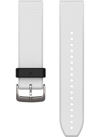 Garmin Quickfit 22mm strap 010-12500-01 white silicone