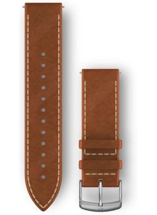Garmin Vivomove HR leather strap Tan 010-12691-0A