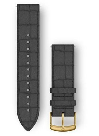 Garmin Vivomove HR leather strap Black Alligator 010-12691-0C