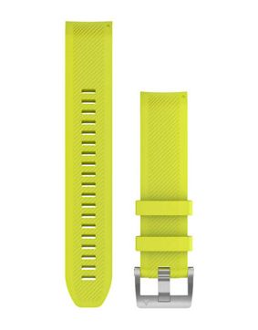 Garmin QuickFit 22mm Amp Yellow Silicone Strap 010-12738-16