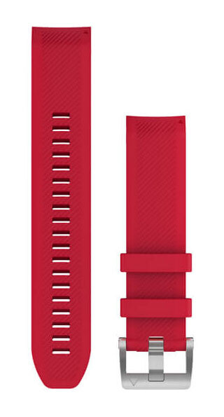 Garmin QuickFit 22mm Plasma Red Silicone Strap 010-12738-17