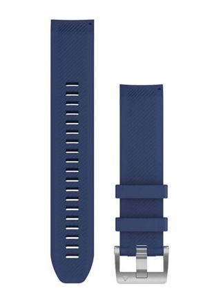 Garmin QuickFit 22mm Navy Blue Silicone Strap 010-12738-18