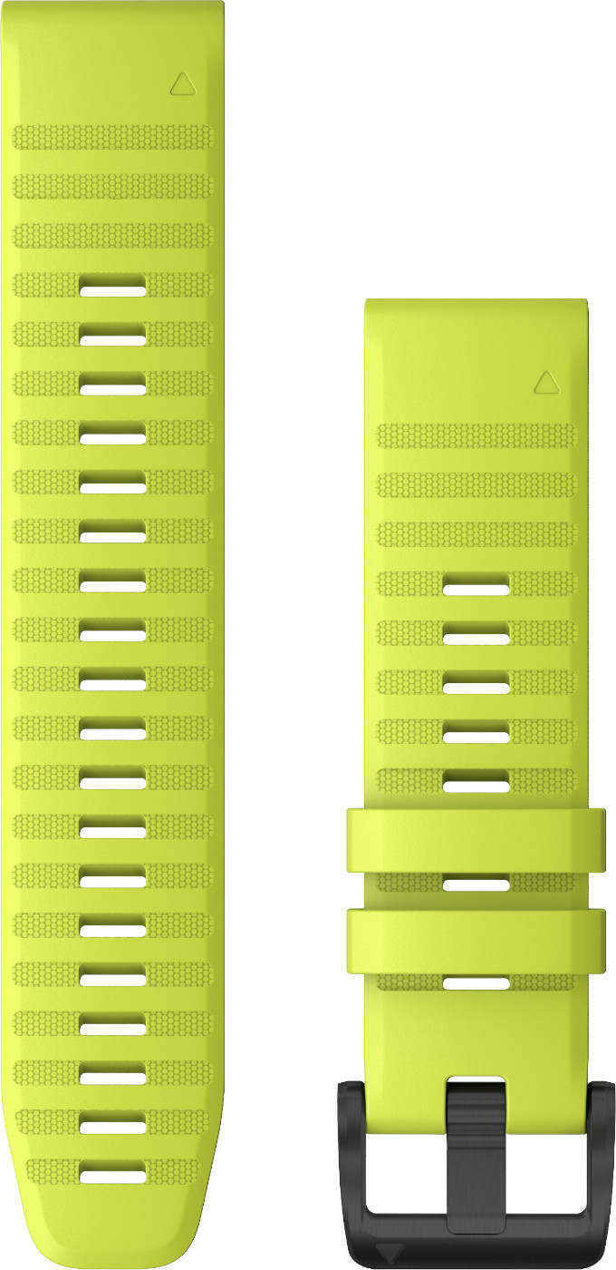 Garmin Quickfit 22mm bright yellow silicone strap 010-12863-04