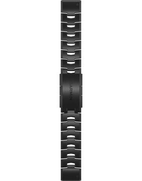 Garmin Quickfit 22mm breathable dark grey DLC titanium strap 010-12863-09