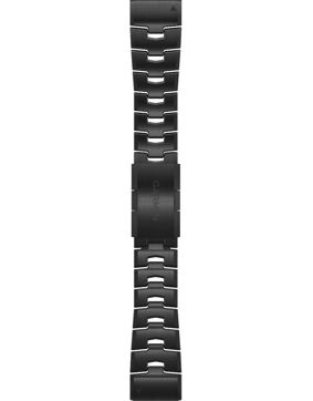 Garmin Quickfit 26mm breathable black DLC titanium strap 010-12864-09