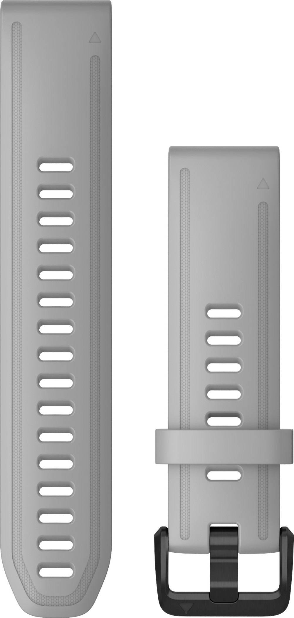 Garmin Quickfit 20mm light grey silicone strap 010-12866-00