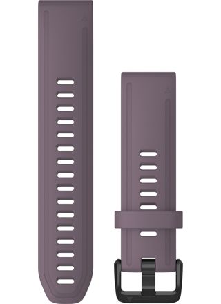 Garmin Quickfit 20mm purple silicone strap 010-12871-00