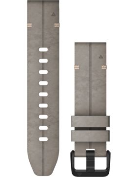 Garmin Quickfit 20mm suede leather strap 010-12876-00