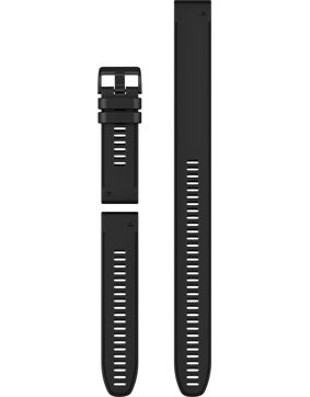 Garmin Quickfit 26 mm black silicone watch band 010-12907-00