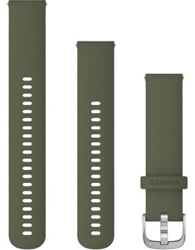 Garmin Green Quick release -Silicone Strap 20mm 010-12924-11