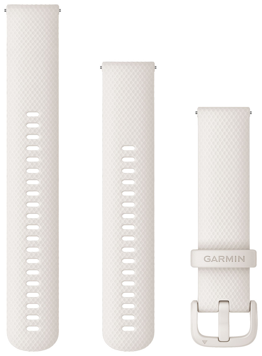 Garmin Quick Release Ivory Silicone Strap 20 mm 010-12924-80