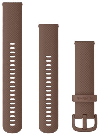 Garmin Quick Release Cocoa Silicone Strap 20 mm 010-12924-81