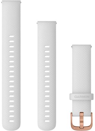 Garmin White Quick release -Silicone Strap 18mm 010-12932-02