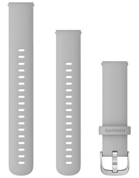 Garmin Quick Release Silicone Strap Light Grey 18 mm 010-12932-0C