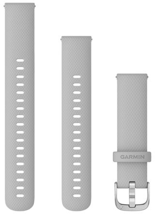 Garmin Quick Release Silicone Strap Light Grey 18 mm 010-12932-0C