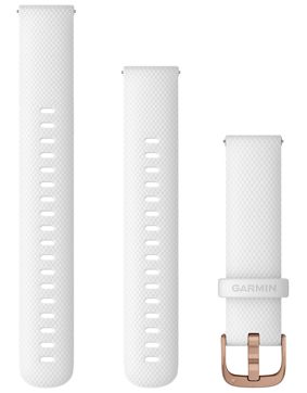 Garmin Quick Release Silicone Strap White 18 mm 010-12932-0F