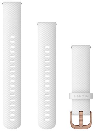 Garmin Quick Release Silicone Strap White 18 mm 010-12932-0F