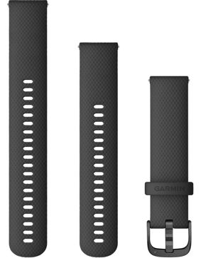 Garmin Venu Black Quick release -Silicone Strap 20mm 010-12932-11