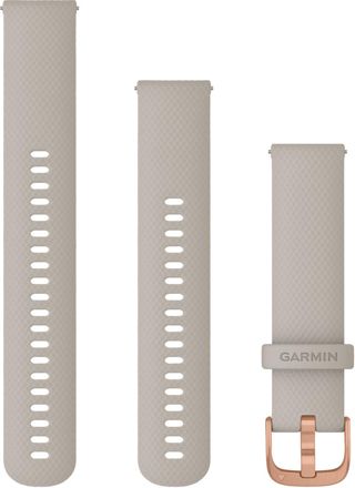 Garmin sand coloured quick release silicone strap 20mm 010-12932-12