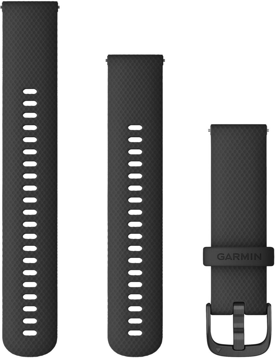 Garmin Vivoactive Black Quick release -Silicone Strap 22mm 010