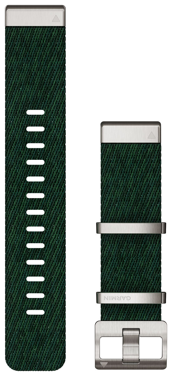 Garmin MARQ Quickfit 22 mm Green Nylon Strap 010-13008-00