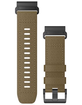 Garmin QuickFit 26 mm Light Brown Nylon Strap 010-13010-11