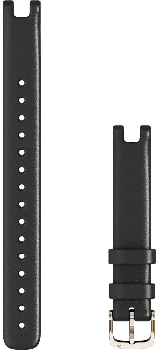 Garmin Lily large black Italian leather band 010-13068-A5