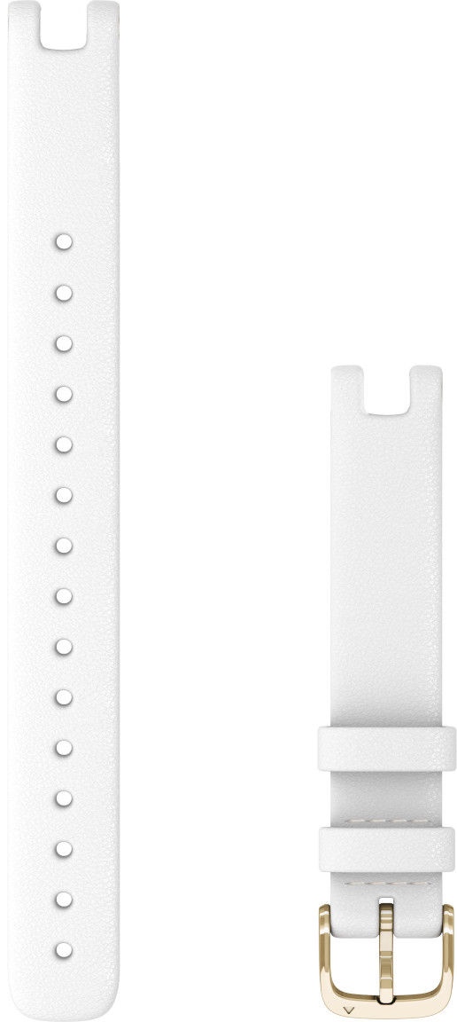 Garmin Lily large white Italian leather band 010-13068-A6