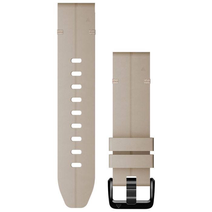 Garmin Quickfit 20 mm Limestone Leather Strap 010-13102-06